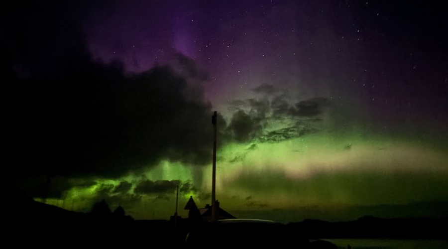 Dark skies and Northern Lights in the Isle of Lewis, Outer Hebrides