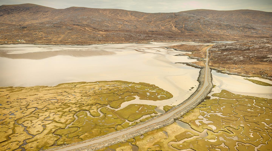 Isle of Harris causeway at Luskentyre