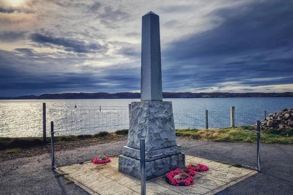@westernisleswideskies Iolaire Monument, Sandwick, Isle of Lewis