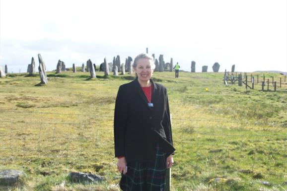 Lewis and Harris Guided Tours tour guide at Callanish Stones