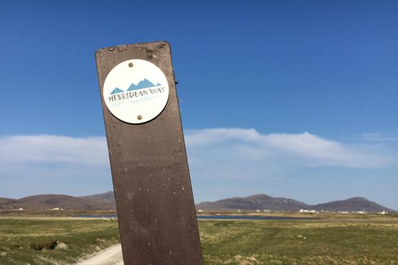 South Uist: Wayfinder at Daliburgh