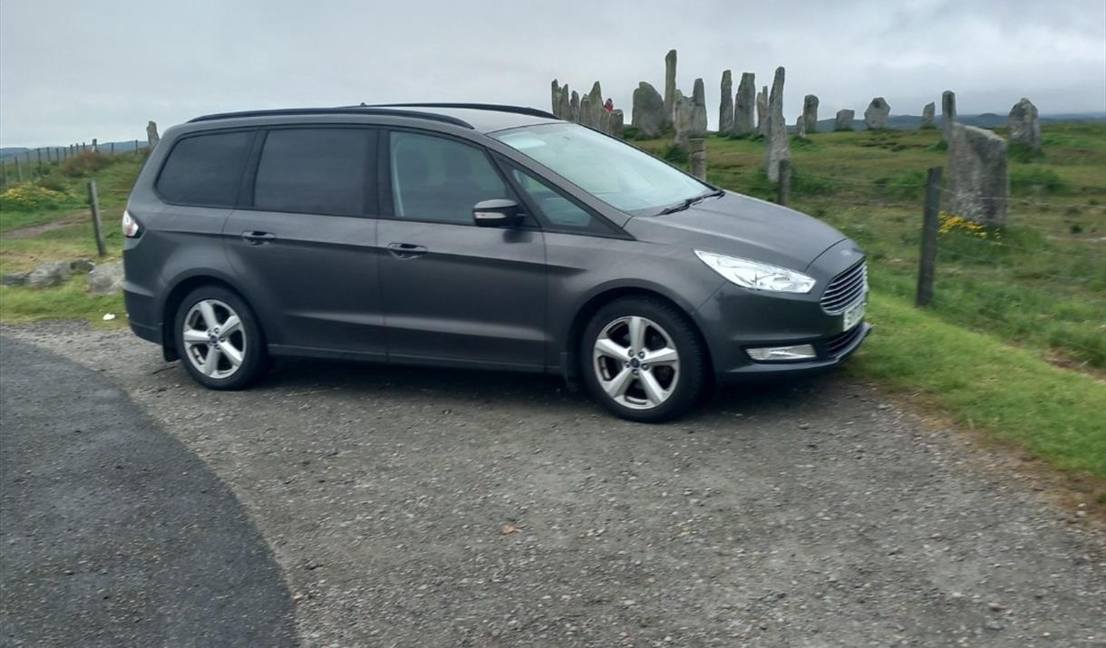 Greineir Private Hire - car at Calanais Stones