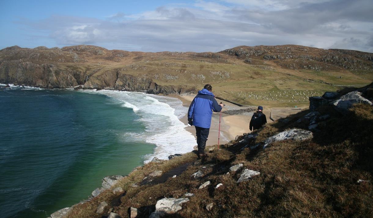 Descending to Bagh Dhail Mor