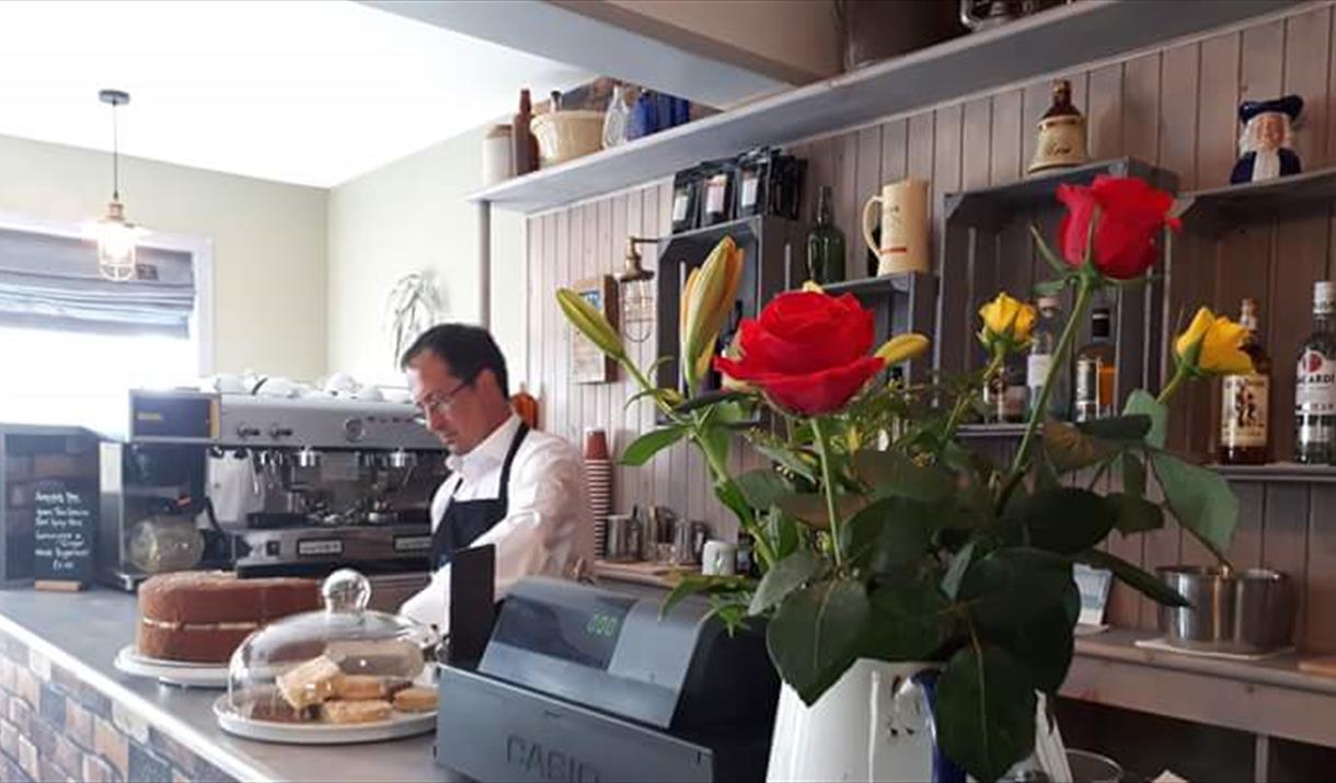 Eat Drink Hebrides - Charlie's Bistro roses