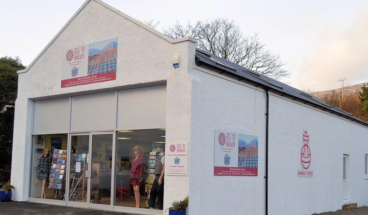 Harris Tweed Isle of Harris shop