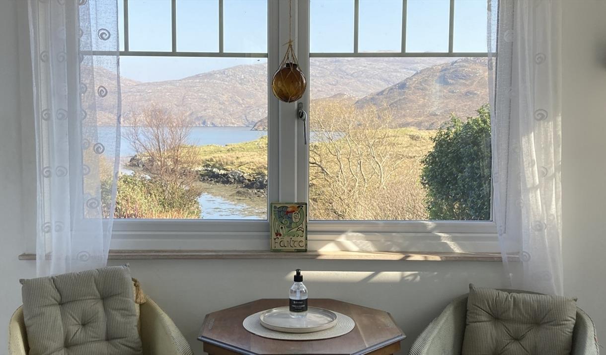 View from Old Mission House, Maraig