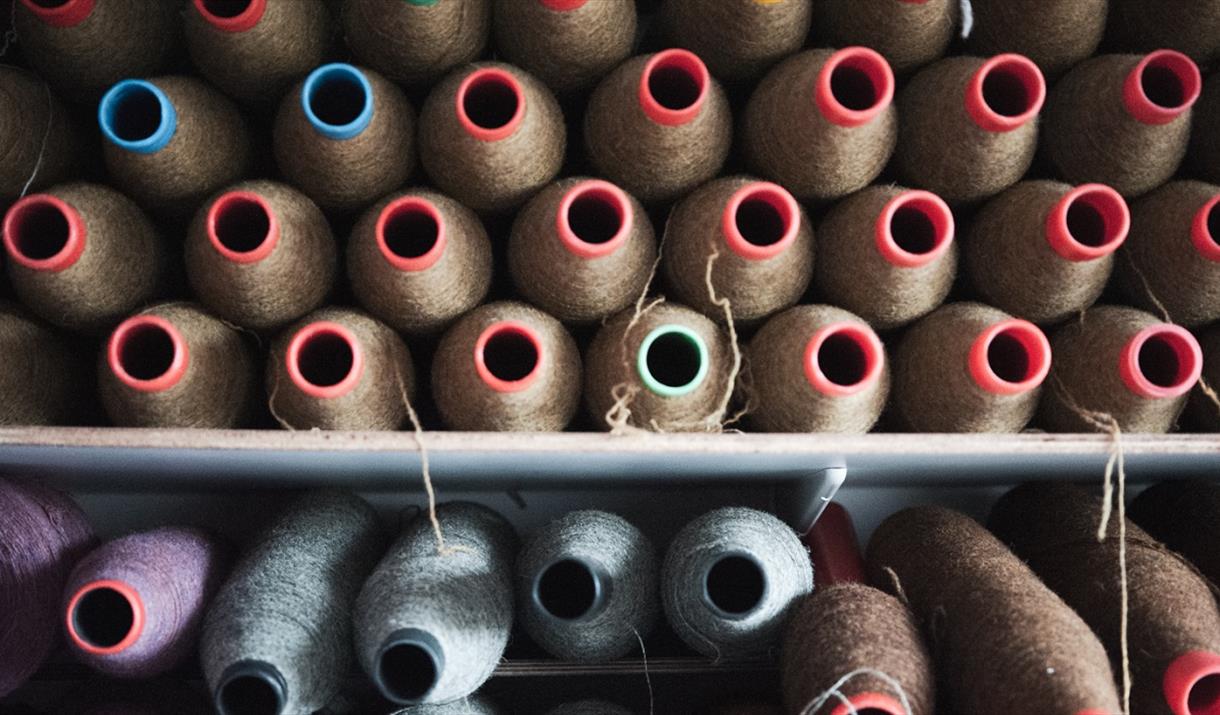Borrisdale Tweed bobbins2