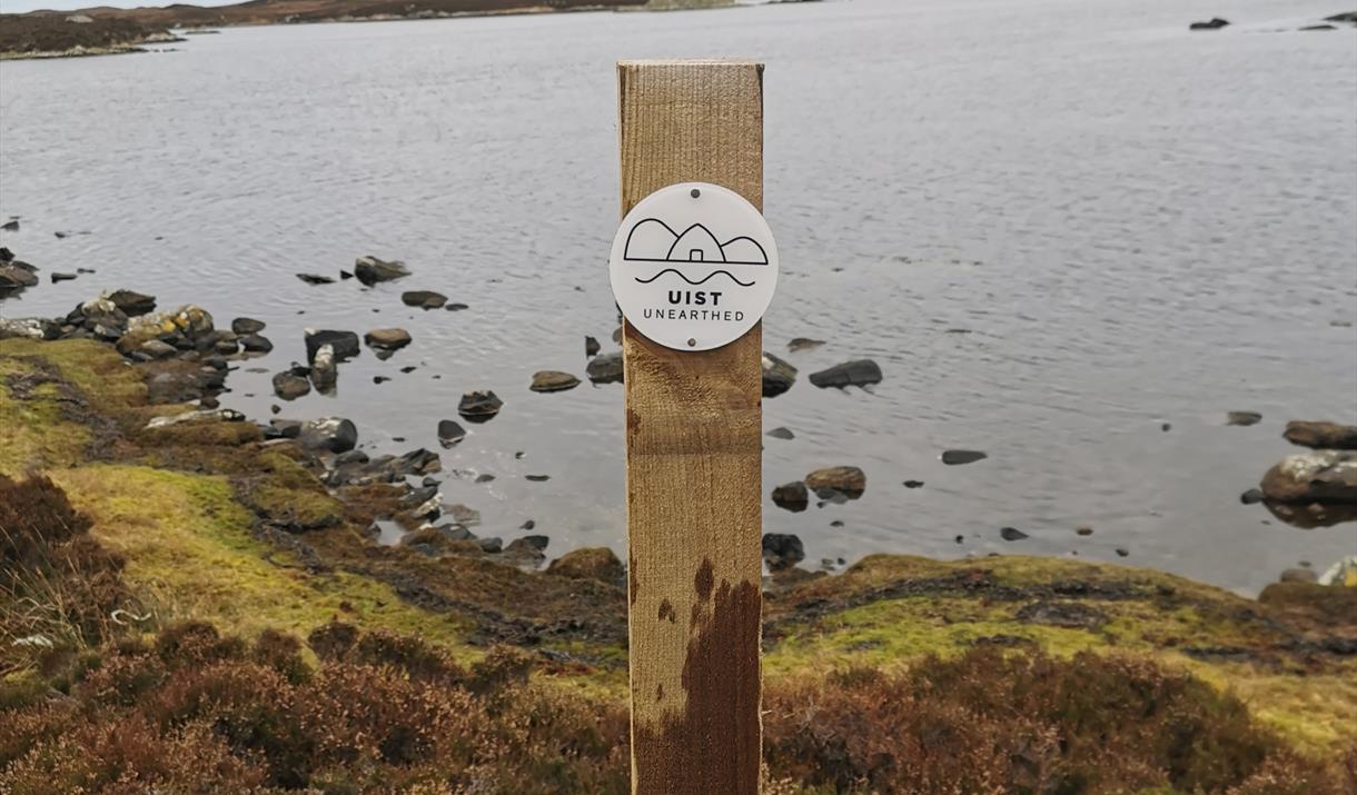 Uist Unearthed signpost