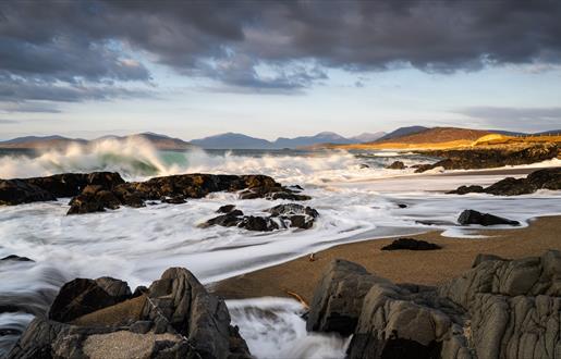 Warner-Tate Photography stormy beach