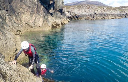 Outer Hebrides Coasteering