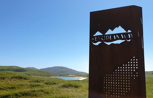 Start point of the Hebridean Way in Vatersay.