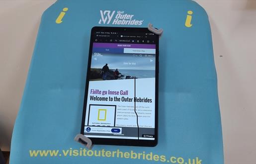 Digital Visitor Information Terminal - Kinloch Historical Society, Isle of Lewis