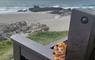 Hebridean-ebikes - bench at beach