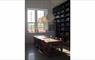 Tigharry Schoolhouse dining table at the window