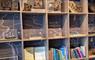 Benbecula Distillery Cafe display shelves