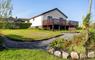 Orasay Inn, South Uist - the inn from the garden