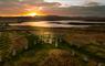 Calanais 1 sunset from above Credit Lewis Drones