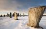 Calanais Stones in the snow. Image: James Smith