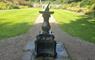 Sundial at the sunken garden, Lews Castle Grounds