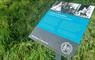 Interpretation board on the Poppy Trail, Lews Castle Grounds