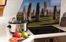 Hebridean Luxury Holidays - picture of Calanais Stones above the kitchen hob