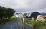 The Tidal House road to the house