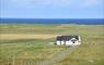 Tigh Geal view of house and sea