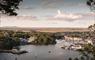 HebCelt Festival view of Stornoway & Castle Grounds