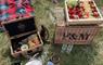Onboard Hebrides filled picnic box