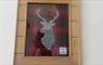 The Mission House at Mulag House stag framed picture