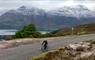 Skinny Tyres Ltd cyclists & snowy hills