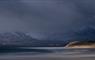 Quiet landscapes snowy mountains