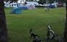 Laxdale Holiday Park tents & bikes