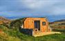 Sunset at Uist Storm Pods, Lochboisdale, Isle of South Uist