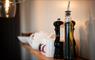 The Sheep Station - House Two oil bottle on shelf