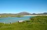 Suainaval sea loch and beach view