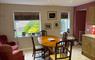 Westside Cottage - Kitchen/diner and view from the window.