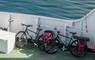 Ticket To Ride bikes on the ferry