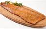 Salar Smokehouse salmon on wood platter