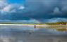 Traigh Iar rainbow. A huge sweeping Hebridean beach, perfect for that early morning walk.