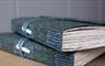 Sollas Bookbinding 2 blue bound books