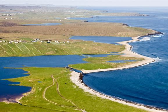 Brue shore and beach