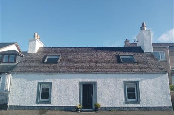 Exterior shot of cottage