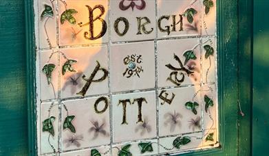 Borgh Pottery plaque