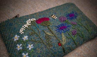 Harris Tweed purse