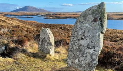 Pobull Fhinn Stone Circle, Langass, North Uist