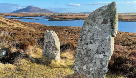 Pobull Fhinn Stone Circle, Langass, North Uist