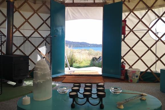 Lickisto - view from yurt