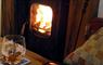 Corrodale living area peat fire