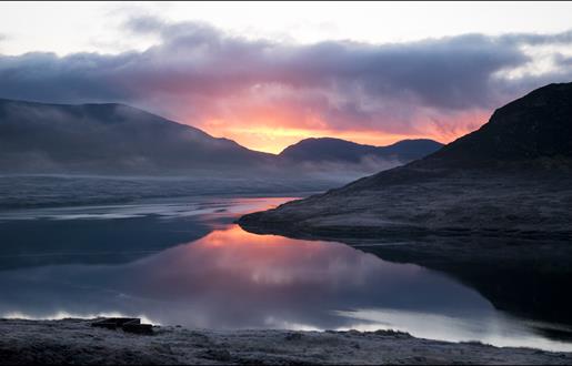 Sunrise at Loch Seaforth
